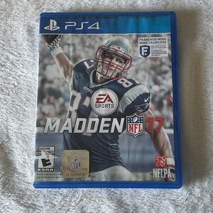 Sony PS4 Madden NFL 17 - Blue Case